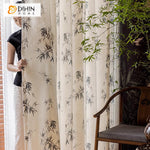 DIHIN HOME Pastoral Cotton Linen Leaves Printed,Blackout Grommet Window Curtain for Living Room ,52x63-inch,1 Panel Roman Shades Curtains Window Blinds custom curtains blackout curtains curtains for living room sheer curtains curtain fabric linen curtains kitchen curtains velvet curtains pinch pleat curtains bay window curtains outdoor curtains pleated curtains floral curtains dining room curtains kitchen valances drapes for bedroom patio curtains nursery curtains grommet curtains