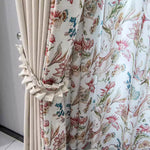 DIHIN HOME Pastoral Flower Cotton Linen Printed,Blackout Grommet Window Curtain for Living Room,1 Panel Roman Shades Curtains Window Blinds custom curtains blackout curtains curtains for living room sheer curtains curtain fabric linen curtains kitchen curtains velvet curtains pinch pleat curtains bay window curtains outdoor curtains pleated curtains floral curtains dining room curtains kitchen valances drapes for bedroom patio curtains nursery curtains grommet curtains