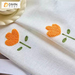 DIHIN HOME Pastoral Flowers Embroidered,Blackout Grommet Window Sheer Curtain for Living Room,52x63-inch,1 Panel Roman Shades Curtains Window Blinds custom curtains blackout curtains curtains for living room sheer curtains curtain fabric linen curtains kitchen curtains velvet curtains pinch pleat curtains bay window curtains outdoor curtains pleated curtains floral curtains dining room curtains kitchen valances drapes for bedroom patio curtains nursery curtains grommet curtains