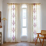 DIHIN HOME Pastoral Flowers jacquard,Blackout Grommet Window Curtain for Living Room ,52x63-inch,1 Panel Roman Shades Curtains Window Blinds custom curtains blackout curtains curtains for living room sheer curtains curtain fabric linen curtains kitchen curtains velvet curtains pinch pleat curtains bay window curtains outdoor curtains pleated curtains floral curtains dining room curtains kitchen valances drapes for bedroom patio curtains nursery curtains grommet curtains