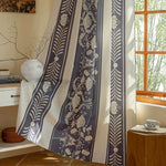 DIHIN HOME Pastoral Flowers Printed,Blackout Grommet Window Curtain for Living Room ,52x63-inch,1 Panel Roman Shades Curtains Window Blinds custom curtains blackout curtains curtains for living room sheer curtains curtain fabric linen curtains kitchen curtains velvet curtains pinch pleat curtains bay window curtains outdoor curtains pleated curtains floral curtains dining room curtains kitchen valances drapes for bedroom patio curtains nursery curtains grommet curtains