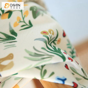 DIHIN HOME Pastoral Forest Fox Printed,Grommet Window Curtain for Living Room,52x63-inch,1 Panel Roman Shades Curtains Window Blinds custom curtains blackout curtains curtains for living room sheer curtains curtain fabric linen curtains kitchen curtains velvet curtains pinch pleat curtains bay window curtains outdoor curtains pleated curtains floral curtains dining room curtains kitchen valances drapes for bedroom patio curtains nursery curtains grommet curtains