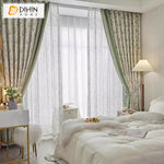 DIHIN HOME Pastoral Green Flowers Printed,Blackout Grommet Window Curtain for Living Room ,52x63-inch,1 Panel Roman Shades Curtains Window Blinds custom curtains blackout curtains curtains for living room sheer curtains curtain fabric linen curtains kitchen curtains velvet curtains pinch pleat curtains bay window curtains outdoor curtains pleated curtains floral curtains dining room curtains kitchen valances drapes for bedroom patio curtains nursery curtains grommet curtains
