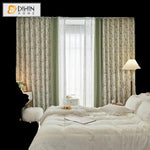 DIHIN HOME Pastoral Green Flowers Printed,Blackout Grommet Window Curtain for Living Room ,52x63-inch,1 Panel Roman Shades Curtains Window Blinds custom curtains blackout curtains curtains for living room sheer curtains curtain fabric linen curtains kitchen curtains velvet curtains pinch pleat curtains bay window curtains outdoor curtains pleated curtains floral curtains dining room curtains kitchen valances drapes for bedroom patio curtains nursery curtains grommet curtains