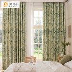 DIHIN HOME Pastoral Green Leaves Printed,Blackout Grommet Window Curtain Customized Curtain Drapes for Living Room Roman Shades Curtains Window Blinds custom curtains blackout curtains curtains for living room sheer curtains curtain fabric linen curtains kitchen curtains velvet curtains pinch pleat curtains bay window curtains outdoor curtains pleated curtains floral curtains dining room curtains kitchen valances drapes for bedroom patio curtains nursery curtains grommet curtains