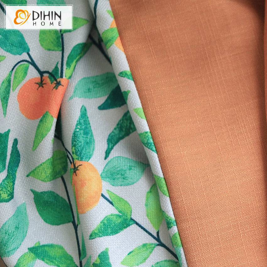 DIHIN HOME Pastoral Green Leaves Printed,Blackout Grommet Window Curtain for Living Room ,52x63-inch,1 Panel Roman Shades Curtains Window Blinds custom curtains blackout curtains curtains for living room sheer curtains curtain fabric linen curtains kitchen curtains velvet curtains pinch pleat curtains bay window curtains outdoor curtains pleated curtains floral curtains dining room curtains kitchen valances drapes for bedroom patio curtains nursery curtains grommet curtains