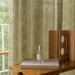 DIHIN HOME Pastoral Green Leaves Printed,Half Blackout Grommet Window Curtain Customized Curtain Drapes for Living Room Roman Shades Curtains Window Blinds custom curtains blackout curtains curtains for living room sheer curtains curtain fabric linen curtains kitchen curtains velvet curtains pinch pleat curtains bay window curtains outdoor curtains pleated curtains floral curtains dining room curtains kitchen valances drapes for bedroom patio curtains nursery curtains grommet curtains