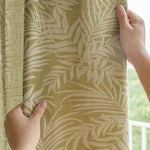 DIHIN HOME Pastoral Green Leaves Printed,Half Blackout Grommet Window Curtain Customized Curtain Drapes for Living Room Roman Shades Curtains Window Blinds custom curtains blackout curtains curtains for living room sheer curtains curtain fabric linen curtains kitchen curtains velvet curtains pinch pleat curtains bay window curtains outdoor curtains pleated curtains floral curtains dining room curtains kitchen valances drapes for bedroom patio curtains nursery curtains grommet curtains