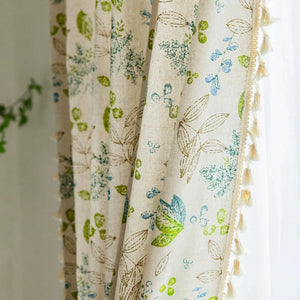 DIHIN HOME Pastoral Green Plants Printed,Blackout Grommet Window Curtain for Living Room ,52x63-inch,1 Panel Roman Shades Curtains Window Blinds custom curtains blackout curtains curtains for living room sheer curtains curtain fabric linen curtains kitchen curtains velvet curtains pinch pleat curtains bay window curtains outdoor curtains pleated curtains floral curtains dining room curtains kitchen valances drapes for bedroom patio curtains nursery curtains grommet curtains