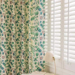 DIHIN HOME Pastoral Green Printed,Blackout Grommet Window Curtain for Living Room,52x63-inch,1 Panel Roman Shades Curtains Window Blinds custom curtains blackout curtains curtains for living room sheer curtains curtain fabric linen curtains kitchen curtains velvet curtains pinch pleat curtains bay window curtains outdoor curtains pleated curtains floral curtains dining room curtains kitchen valances drapes for bedroom patio curtains nursery curtains grommet curtains