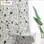 DIHIN HOME Pastoral Hand-painted Bird Printed,Half Blackout Grommet Window Curtain for Living Room ,52x63-inch,1 Panel Roman Shades Curtains Window Blinds custom curtains blackout curtains curtains for living room sheer curtains curtain fabric linen curtains kitchen curtains velvet curtains pinch pleat curtains bay window curtains outdoor curtains pleated curtains floral curtains dining room curtains kitchen valances drapes for bedroom patio curtains nursery curtains grommet curtains
