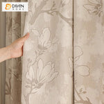 DIHIN HOME Pastoral Jacquard,Blackout Grommet Window Curtain For Living Room ,52x63-inch,1 Panel Roman Shades Curtains Window Blinds custom curtains blackout curtains curtains for living room sheer curtains curtain fabric linen curtains kitchen curtains velvet curtains pinch pleat curtains bay window curtains outdoor curtains pleated curtains floral curtains dining room curtains kitchen valances drapes for bedroom patio curtains nursery curtains grommet curtains