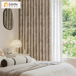 DIHIN HOME Pastoral Jacquard,Blackout Grommet Window Curtain For Living Room ,52x63-inch,1 Panel Roman Shades Curtains Window Blinds custom curtains blackout curtains curtains for living room sheer curtains curtain fabric linen curtains kitchen curtains velvet curtains pinch pleat curtains bay window curtains outdoor curtains pleated curtains floral curtains dining room curtains kitchen valances drapes for bedroom patio curtains nursery curtains grommet curtains