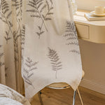 DIHIN HOME Pastoral Leaves Embroidered,Blackout Grommet Window Curtain for Living Room ,52x63-inch,1 Panel Roman Shades Curtains Window Blinds custom curtains blackout curtains curtains for living room sheer curtains curtain fabric linen curtains kitchen curtains velvet curtains pinch pleat curtains bay window curtains outdoor curtains pleated curtains floral curtains dining room curtains kitchen valances drapes for bedroom patio curtains nursery curtains grommet curtains