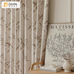 DIHIN HOME Pastoral Leaves Jacquard,Blackout Grommet Window Curtain for Living Room ,52x63-inch,1 Panel Roman Shades Curtains Window Blinds custom curtains blackout curtains curtains for living room sheer curtains curtain fabric linen curtains kitchen curtains velvet curtains pinch pleat curtains bay window curtains outdoor curtains pleated curtains floral curtains dining room curtains kitchen valances drapes for bedroom patio curtains nursery curtains grommet curtains