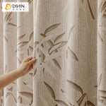 DIHIN HOME Pastoral Leaves Jacquard,Blackout Grommet Window Curtain for Living Room ,52x63-inch,1 Panel Roman Shades Curtains Window Blinds custom curtains blackout curtains curtains for living room sheer curtains curtain fabric linen curtains kitchen curtains velvet curtains pinch pleat curtains bay window curtains outdoor curtains pleated curtains floral curtains dining room curtains kitchen valances drapes for bedroom patio curtains nursery curtains grommet curtains