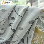 DIHIN HOME Pastoral Leaves Jacquard,Grommet Window Curtain for Living Room,52x63-inch,1 Panel Roman Shades Curtains Window Blinds custom curtains blackout curtains curtains for living room sheer curtains curtain fabric linen curtains kitchen curtains velvet curtains pinch pleat curtains bay window curtains outdoor curtains pleated curtains floral curtains dining room curtains kitchen valances drapes for bedroom patio curtains nursery curtains grommet curtains