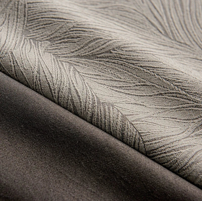 DIHIN HOME Pastoral Leaves Jacquard,Grommet Window Curtain for Living Room,Customzied Curtains Roman Shades Curtains Window Blinds custom curtains blackout curtains curtains for living room sheer curtains curtain fabric linen curtains kitchen curtains velvet curtains pinch pleat curtains bay window curtains outdoor curtains pleated curtains floral curtains dining room curtains kitchen valances drapes for bedroom patio curtains nursery curtains grommet curtains