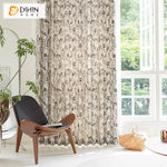 DIHIN HOME Pastoral Leaves Printed,Blackout Grommet Window Curtain Customized Curtain Drapes for Living Room Roman Shades Curtains Window Blinds custom curtains blackout curtains curtains for living room sheer curtains curtain fabric linen curtains kitchen curtains velvet curtains pinch pleat curtains bay window curtains outdoor curtains pleated curtains floral curtains dining room curtains kitchen valances drapes for bedroom patio curtains nursery curtains grommet curtains