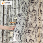 DIHIN HOME Pastoral Leaves Printed,Blackout Grommet Window Curtain Customized Curtain Drapes for Living Room Roman Shades Curtains Window Blinds custom curtains blackout curtains curtains for living room sheer curtains curtain fabric linen curtains kitchen curtains velvet curtains pinch pleat curtains bay window curtains outdoor curtains pleated curtains floral curtains dining room curtains kitchen valances drapes for bedroom patio curtains nursery curtains grommet curtains