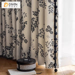 DIHIN HOME Pastoral Leaves Printed,Blackout Grommet Window Curtain Customized Curtain Drapes for Living Room Roman Shades Curtains Window Blinds custom curtains blackout curtains curtains for living room sheer curtains curtain fabric linen curtains kitchen curtains velvet curtains pinch pleat curtains bay window curtains outdoor curtains pleated curtains floral curtains dining room curtains kitchen valances drapes for bedroom patio curtains nursery curtains grommet curtains