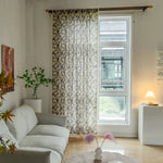DIHIN HOME Pastoral Leaves Printed,Blackout Grommet Window Curtain for Living Room ,52x63-inch,1 Panel Roman Shades Curtains Window Blinds custom curtains blackout curtains curtains for living room sheer curtains curtain fabric linen curtains kitchen curtains velvet curtains pinch pleat curtains bay window curtains outdoor curtains pleated curtains floral curtains dining room curtains kitchen valances drapes for bedroom patio curtains nursery curtains grommet curtains
