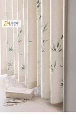 DIHIN HOME Pastoral LeavesPrinted,Blackout Grommet Window Curtain for Living Room ,52x63-inch,1 Panel Roman Shades Curtains Window Blinds custom curtains blackout curtains curtains for living room sheer curtains curtain fabric linen curtains kitchen curtains velvet curtains pinch pleat curtains bay window curtains outdoor curtains pleated curtains floral curtains dining room curtains kitchen valances drapes for bedroom patio curtains nursery curtains grommet curtains