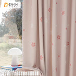 DIHIN HOME Pastoral Pink Small Flowers Printed,Blackout Grommet Window Curtain for Living Room Roman Shades Curtains Window Blinds custom curtains blackout curtains curtains for living room sheer curtains curtain fabric linen curtains kitchen curtains velvet curtains pinch pleat curtains bay window curtains outdoor curtains pleated curtains floral curtains dining room curtains kitchen valances drapes for bedroom patio curtains nursery curtains grommet curtains