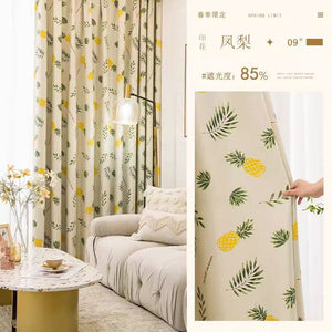 DIHIN HOME Pastoral Printed,Blackout Grommet Window Curtain for Living Room,P019 Roman Shades Curtains Window Blinds custom curtains blackout curtains curtains for living room sheer curtains curtain fabric linen curtains kitchen curtains velvet curtains pinch pleat curtains bay window curtains outdoor curtains pleated curtains floral curtains dining room curtains kitchen valances drapes for bedroom patio curtains nursery curtains grommet curtains