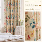 DIHIN HOME Pastoral Printed,Blackout Grommet Window Curtain for Living Room,P021 Roman Shades Curtains Window Blinds custom curtains blackout curtains curtains for living room sheer curtains curtain fabric linen curtains kitchen curtains velvet curtains pinch pleat curtains bay window curtains outdoor curtains pleated curtains floral curtains dining room curtains kitchen valances drapes for bedroom patio curtains nursery curtains grommet curtains