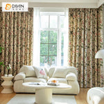 DIHIN HOME Pastoral Printed,Grommet Window Curtain for Living Room,52x63-inch,1 Panel Roman Shades Curtains Window Blinds custom curtains blackout curtains curtains for living room sheer curtains curtain fabric linen curtains kitchen curtains velvet curtains pinch pleat curtains bay window curtains outdoor curtains pleated curtains floral curtains dining room curtains kitchen valances drapes for bedroom patio curtains nursery curtains grommet curtains