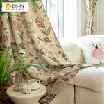DIHIN HOME Pastoral Printed,Grommet Window Curtain for Living Room,52x63-inch,1 Panel Roman Shades Curtains Window Blinds custom curtains blackout curtains curtains for living room sheer curtains curtain fabric linen curtains kitchen curtains velvet curtains pinch pleat curtains bay window curtains outdoor curtains pleated curtains floral curtains dining room curtains kitchen valances drapes for bedroom patio curtains nursery curtains grommet curtains