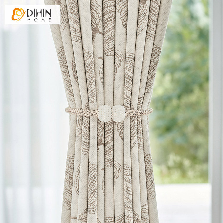 DIHIN HOME Pastoral Pumpkin Printed,Blackout Grommet Window Curtain for Living Room ,52x63-inch,1 Panel Roman Shades Curtains Window Blinds custom curtains blackout curtains curtains for living room sheer curtains curtain fabric linen curtains kitchen curtains velvet curtains pinch pleat curtains bay window curtains outdoor curtains pleated curtains floral curtains dining room curtains kitchen valances drapes for bedroom patio curtains nursery curtains grommet curtains