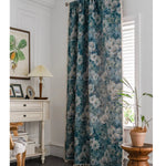 DIHIN HOME Pastoral Retro Abstract Flowers Printed,Blackout Grommet Window Curtain for Living Room ,52x63-inch,1 Panel Roman Shades Curtains Window Blinds custom curtains blackout curtains curtains for living room sheer curtains curtain fabric linen curtains kitchen curtains velvet curtains pinch pleat curtains bay window curtains outdoor curtains pleated curtains floral curtains dining room curtains kitchen valances drapes for bedroom patio curtains nursery curtains grommet curtains