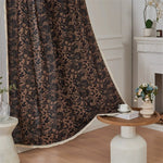 DIHIN HOME Pastoral Retro Flowers Printed,Blackout Grommet Window Curtain for Living Room ,52x63-inch,1 Panel Roman Shades Curtains Window Blinds custom curtains blackout curtains curtains for living room sheer curtains curtain fabric linen curtains kitchen curtains velvet curtains pinch pleat curtains bay window curtains outdoor curtains pleated curtains floral curtains dining room curtains kitchen valances drapes for bedroom patio curtains nursery curtains grommet curtains