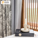 DIHIN HOME Pastoral Retro Leaves Jacquard,Blackout Grommet Window Curtain for Living Room ,52x63-inch,1 Panel Roman Shades Curtains Window Blinds custom curtains blackout curtains curtains for living room sheer curtains curtain fabric linen curtains kitchen curtains velvet curtains pinch pleat curtains bay window curtains outdoor curtains pleated curtains floral curtains dining room curtains kitchen valances drapes for bedroom patio curtains nursery curtains grommet curtains