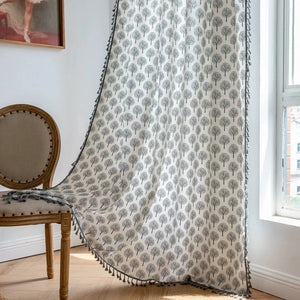 DIHIN HOME Pastoral Small Tree Printed,Blackout Grommet Window Curtain for Living Room ,52x63-inch,1 Panel Roman Shades Curtains Window Blinds custom curtains blackout curtains curtains for living room sheer curtains curtain fabric linen curtains kitchen curtains velvet curtains pinch pleat curtains bay window curtains outdoor curtains pleated curtains floral curtains dining room curtains kitchen valances drapes for bedroom patio curtains nursery curtains grommet curtains