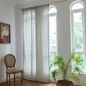 DIHIN HOME Pastoral Small Tree Printed,Blackout Grommet Window Curtain for Living Room ,52x63-inch,1 Panel Roman Shades Curtains Window Blinds custom curtains blackout curtains curtains for living room sheer curtains curtain fabric linen curtains kitchen curtains velvet curtains pinch pleat curtains bay window curtains outdoor curtains pleated curtains floral curtains dining room curtains kitchen valances drapes for bedroom patio curtains nursery curtains grommet curtains