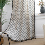 DIHIN HOME Pastoral Small Tree Printed,Blackout Grommet Window Curtain for Living Room ,52x63-inch,1 Panel Roman Shades Curtains Window Blinds custom curtains blackout curtains curtains for living room sheer curtains curtain fabric linen curtains kitchen curtains velvet curtains pinch pleat curtains bay window curtains outdoor curtains pleated curtains floral curtains dining room curtains kitchen valances drapes for bedroom patio curtains nursery curtains grommet curtains