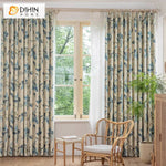 DIHIN HOME Pastoral Thickness Leaves Printed,Blackout Grommet Window Curtain Customized Curtain Drapes for Living Room Roman Shades Curtains Window Blinds custom curtains blackout curtains curtains for living room sheer curtains curtain fabric linen curtains kitchen curtains velvet curtains pinch pleat curtains bay window curtains outdoor curtains pleated curtains floral curtains dining room curtains kitchen valances drapes for bedroom patio curtains nursery curtains grommet curtains