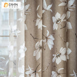 DIHIN HOME Pastoral White Flowers Printed,Grommet Window Curtain for Living Room,52x63-inch,1 Panel Roman Shades Curtains Window Blinds custom curtains blackout curtains curtains for living room sheer curtains curtain fabric linen curtains kitchen curtains velvet curtains pinch pleat curtains bay window curtains outdoor curtains pleated curtains floral curtains dining room curtains kitchen valances drapes for bedroom patio curtains nursery curtains grommet curtains
