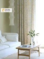 DIHIN HOME Pastoral Yellow Flowers Printed,Blackout Grommet Window Curtain for Living Room ,52x63-inch,1 Panel Roman Shades Curtains Window Blinds custom curtains blackout curtains curtains for living room sheer curtains curtain fabric linen curtains kitchen curtains velvet curtains pinch pleat curtains bay window curtains outdoor curtains pleated curtains floral curtains dining room curtains kitchen valances drapes for bedroom patio curtains nursery curtains grommet curtains