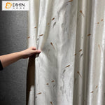 DIHINHOME Home Textile European Curtain Copy of DIHIN HOME Luxury High Precision Geometric,Grommet Window Curtain for Living Room