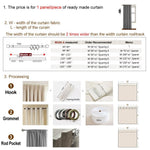 DIHINHOME Home Textile European Curtain Custom Order Custom Order