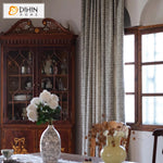 DIHINHOME Home Textile European Curtain DIHIN HOME Luxury Jacquard,Grommet Window Curtain for Living Room,Customzied Curtains