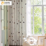 DIHINHOME Home Textile Kid's Curtain DIHIN HOME Little Animal Printed,Blackout Grommet Window Curtain for Living Room ,52x63-inch,1 Panel