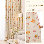 DIHINHOME Home Textile Modern Curtain DIHIN HOME Pastoral Printed,Blackout Grommet Window Curtain for Living Room,P006