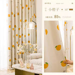 DIHINHOME Home Textile Modern Curtain DIHIN HOME Pastoral Printed,Blackout Grommet Window Curtain for Living Room,P013