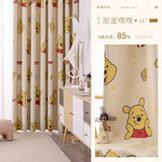 DIHINHOME Home Textile Modern Curtain DIHIN HOME Pastoral Printed,Blackout Grommet Window Curtain for Living Room,P050