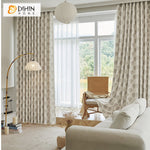 DIHINHOME Home Textile Pastoral Curtain DIHIN HOME Pastoral Pumpkin Printed,Blackout Grommet Window Curtain for Living Room ,52x63-inch,1 Panel